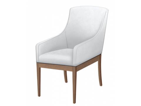 Krzesło Fotelik Art-Vision 9003 Z Litego Drewna Jesionowego do Gabinetu