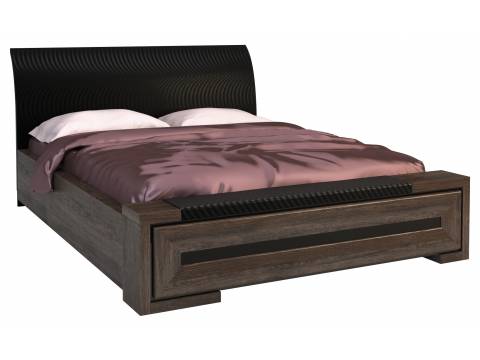 łóżko z ławeczką kolekcja corino mebin