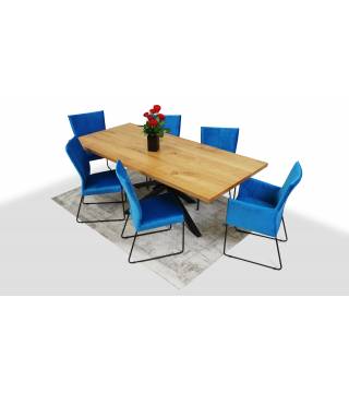 Stoły i Krzesła zestawy Stół FLASH + Krzesła SORA - Meble Wanat