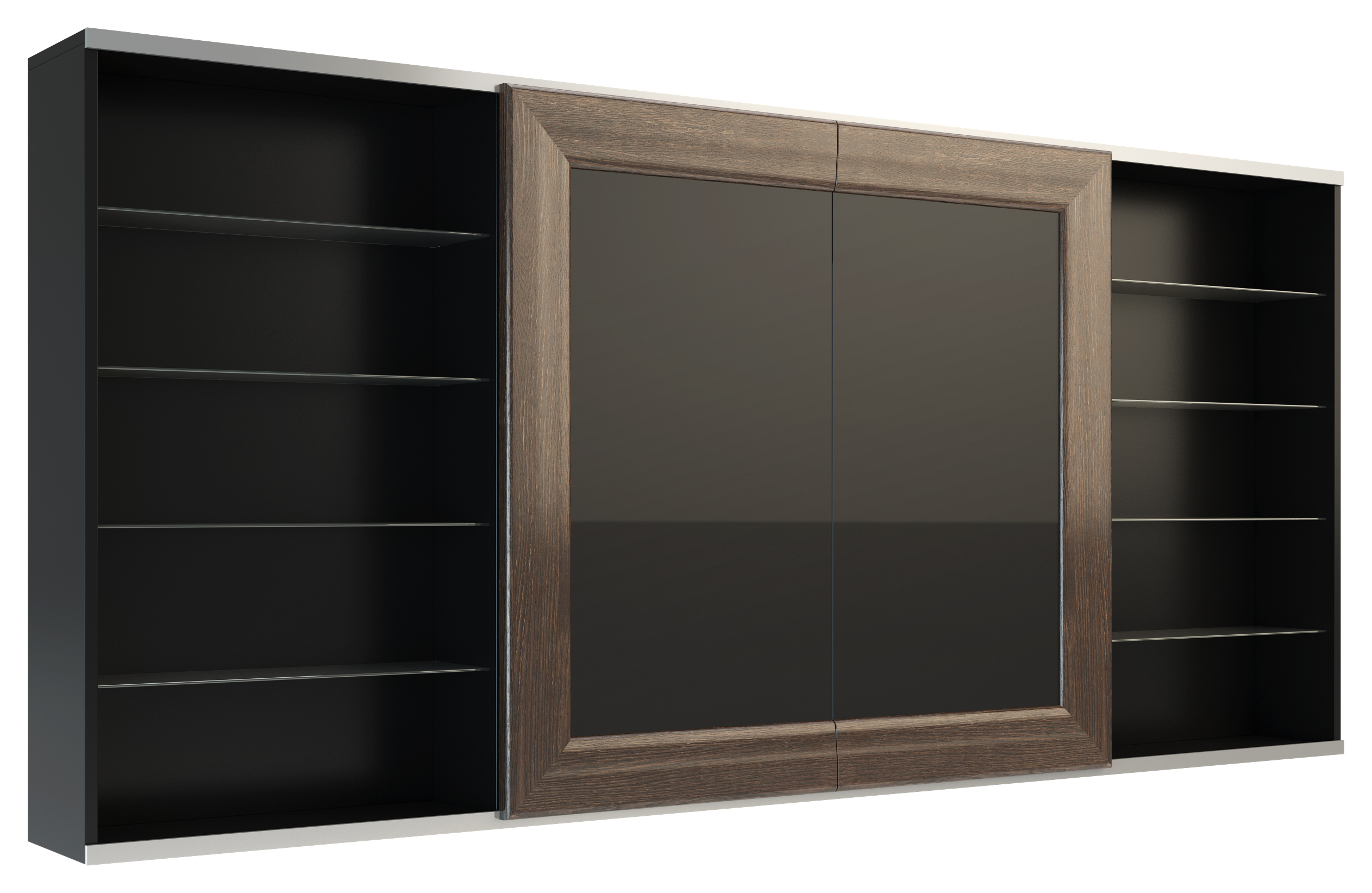 panel rtv z drzwiami przesuwnymi kolekcja corino mebin