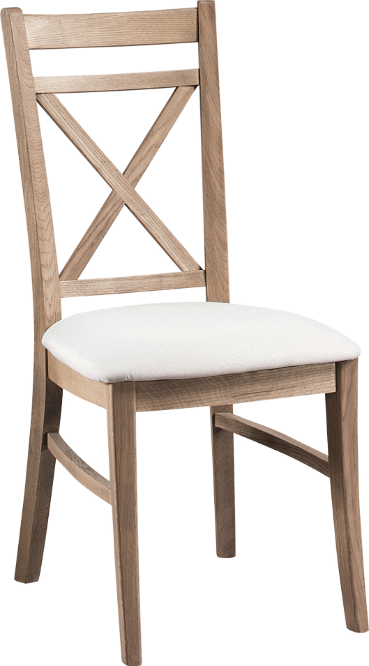 Krzesło Atelie ATE.110.01 z Naturalnego Postarzanego Drewna
