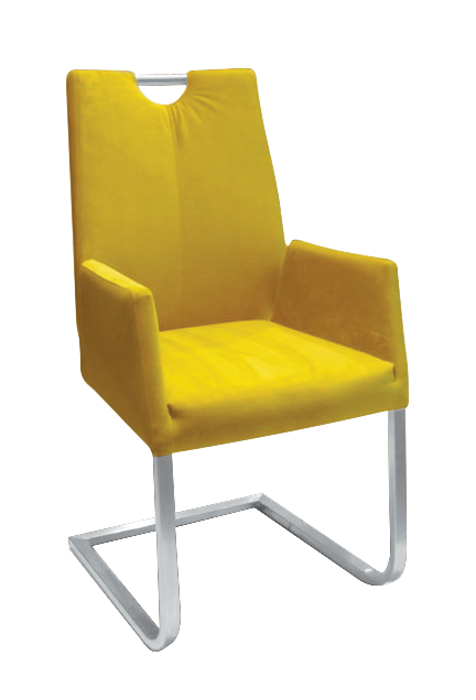 nowoczesny tapicerowany fotel