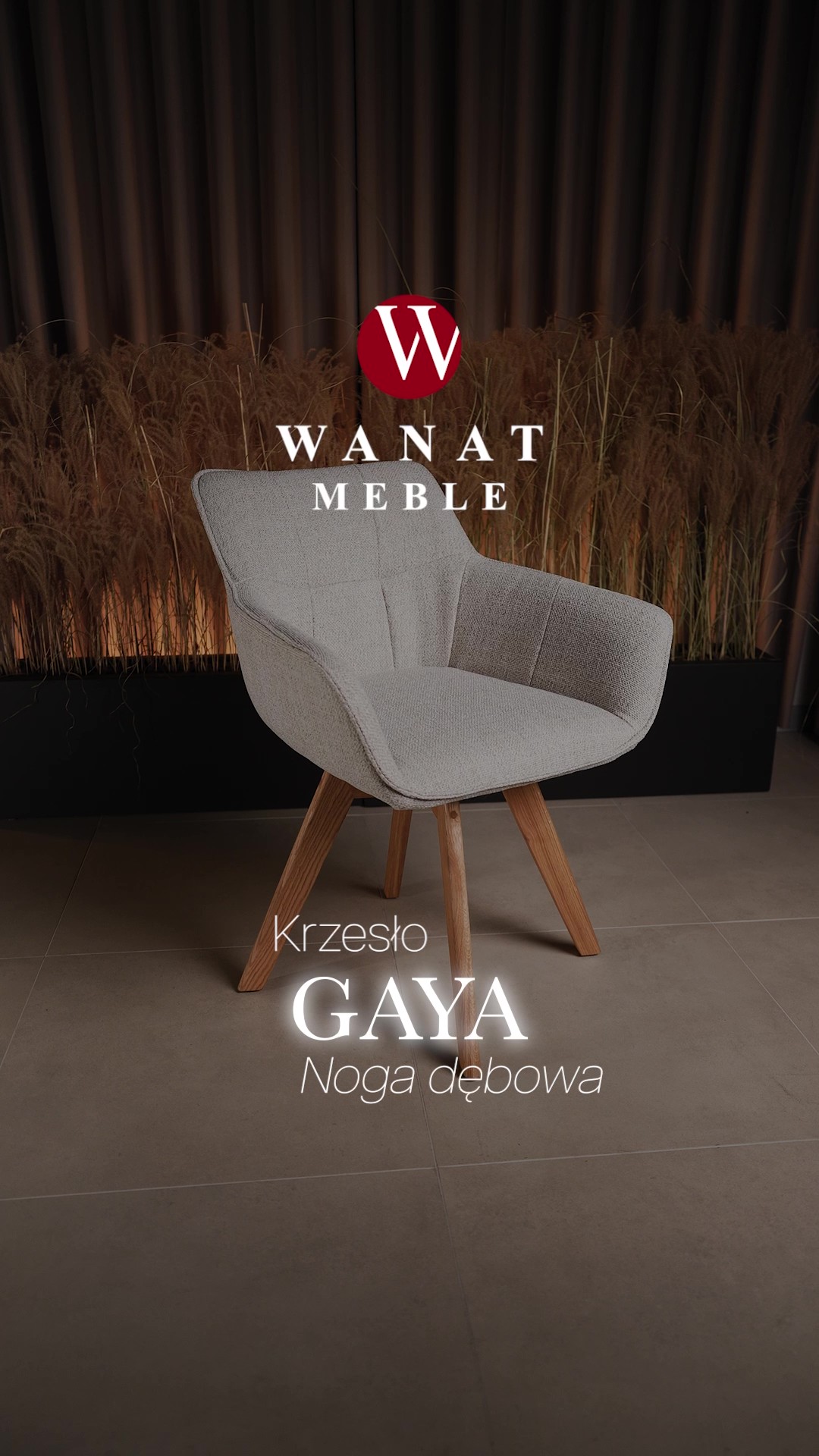 Krzesło Gaya na dębowych nogach