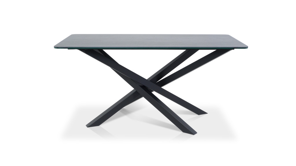 Stół Desi geometryczna elegancja i trwałość nowoczesnych materiałów Stół Desi geometryczna elegancja i trwałość nowoczesnych materiałów