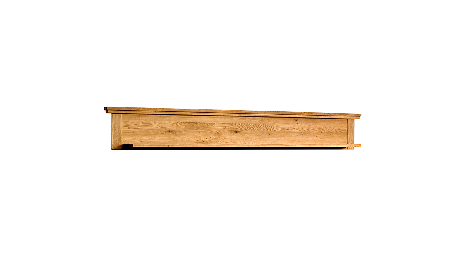 Panel ścienny z długą półką