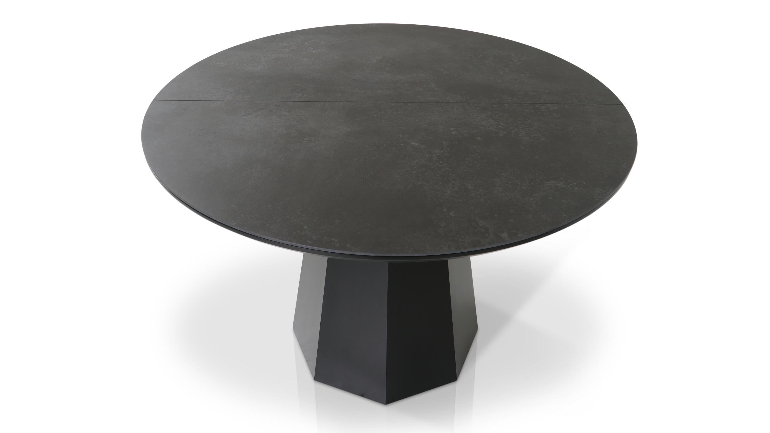 elegancki stół do salonu z okrągłym blatem Stół Idos okrągły rozkładany