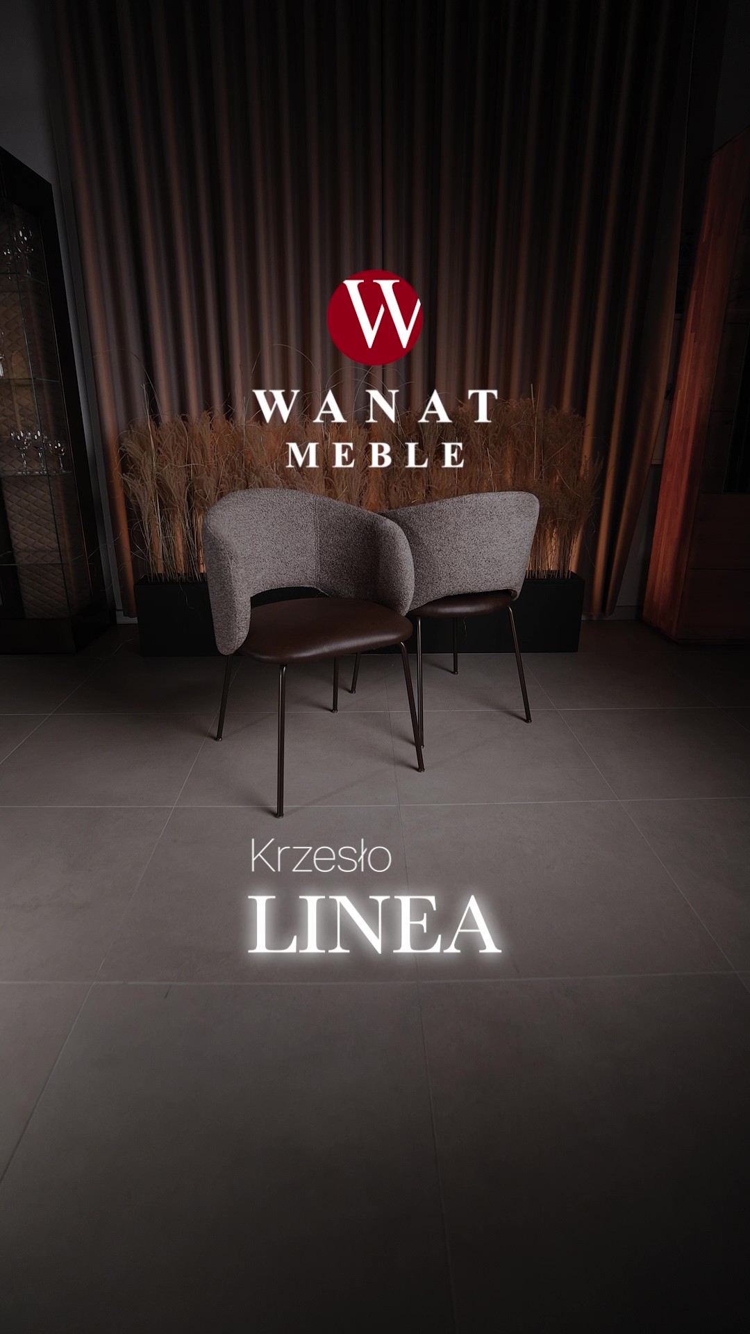 Krzesło Linea subtelne lekkie nóżki