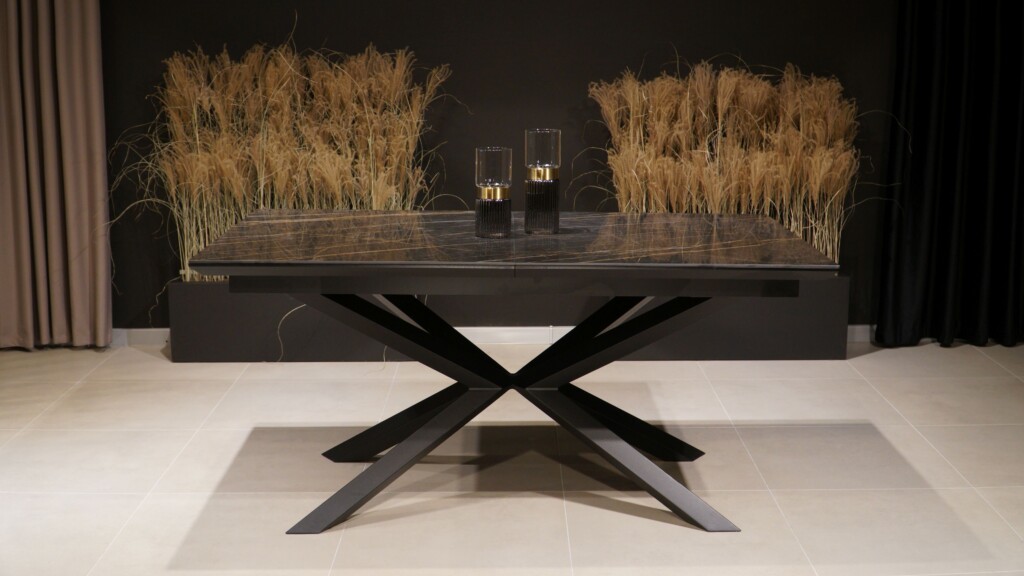 Stół Linatte spiek kwarcowy 160x90 cm+2x40 cm Wyprzedaż -30% Stół Linatte spiek kwarcowy 160x90 cm+2x40 cm Wyprzedaż -30%