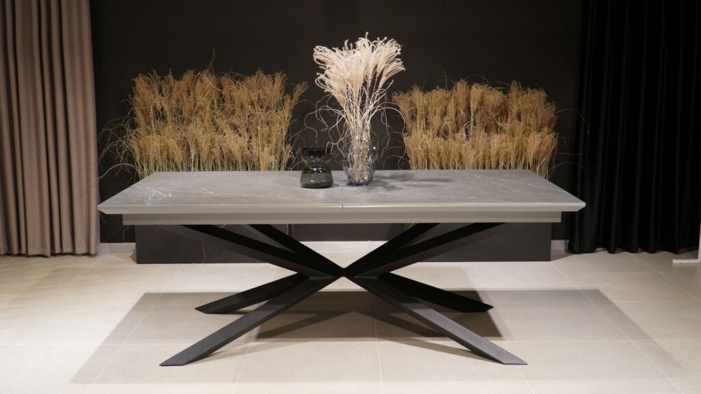 Stół Linatte spiek kwarcowy 200x100 cm+2x40 cm Wyprzedaż -30% Stół Linatte spiek kwarcowy 200x100 cm+2x40 cm Wyprzedaż -30%