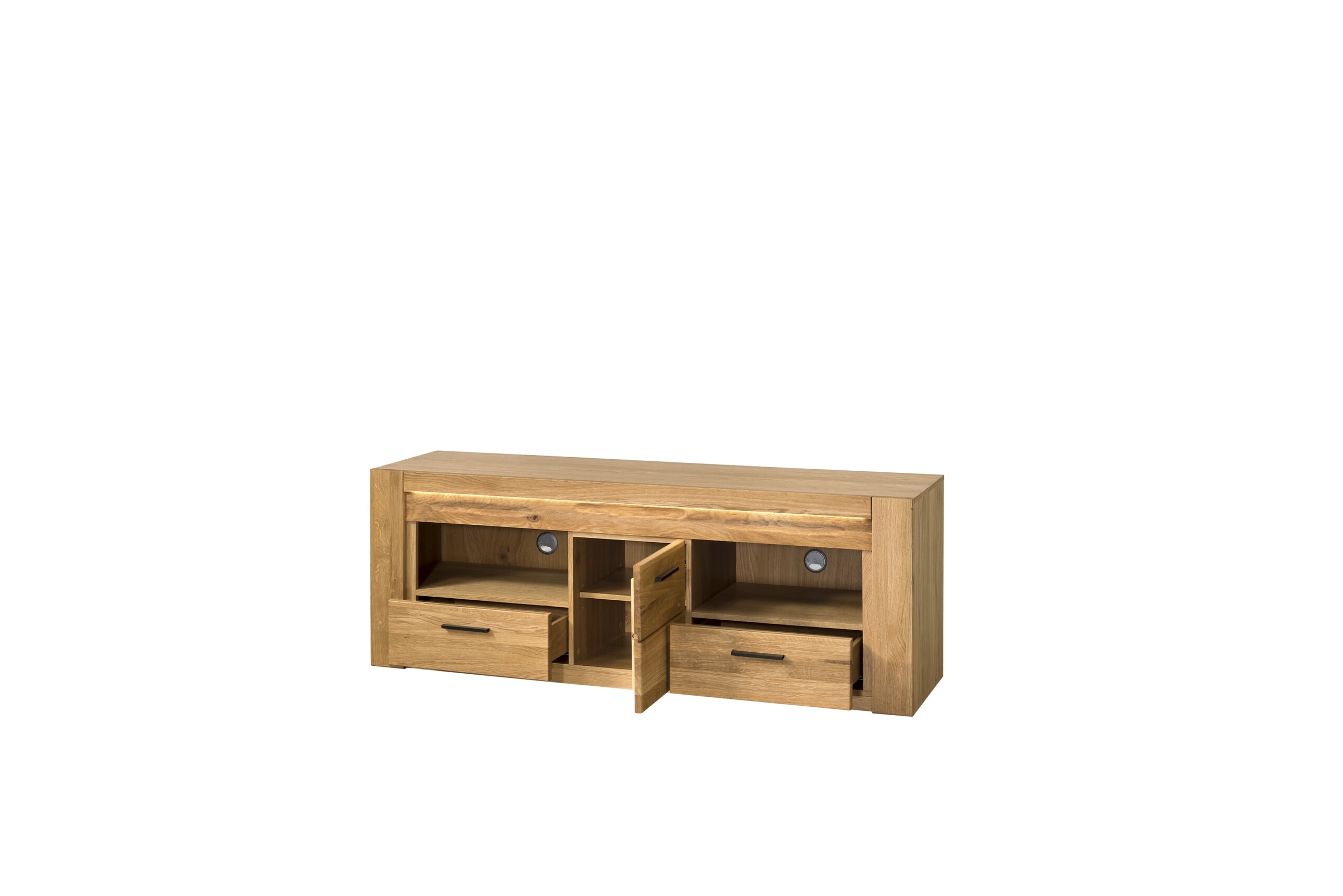 elegancka szafka RTV do nowoczesnego wnętrza Velvet 25 Szafka RTV 1-drzwiowa z 2 szufladami