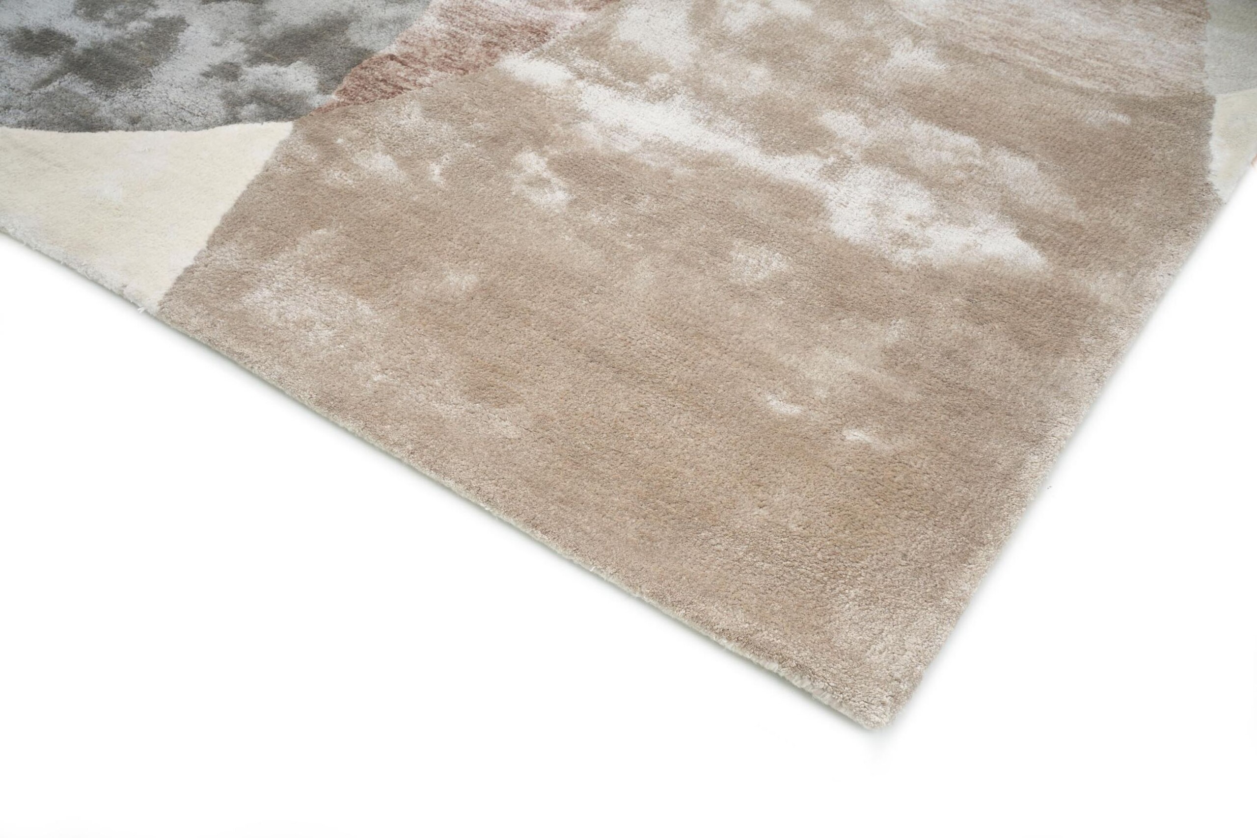 elegancki dywan abstrakcyjny do salonu Dywan Lagos Beige z abstrakcyjnym wzorem