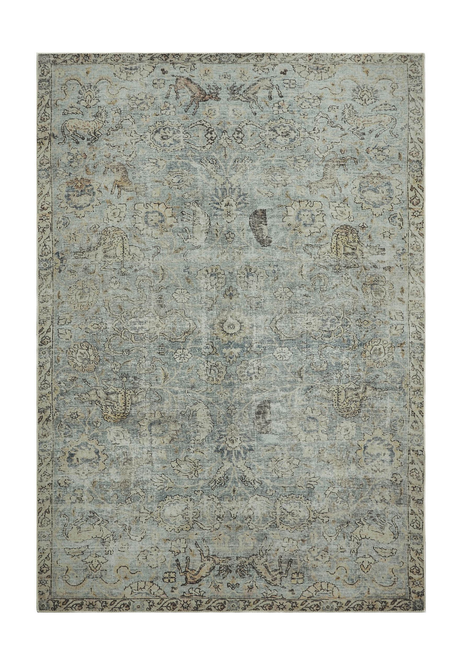 Dywan Boho Mint orientalny w chłodnej kolorystyce