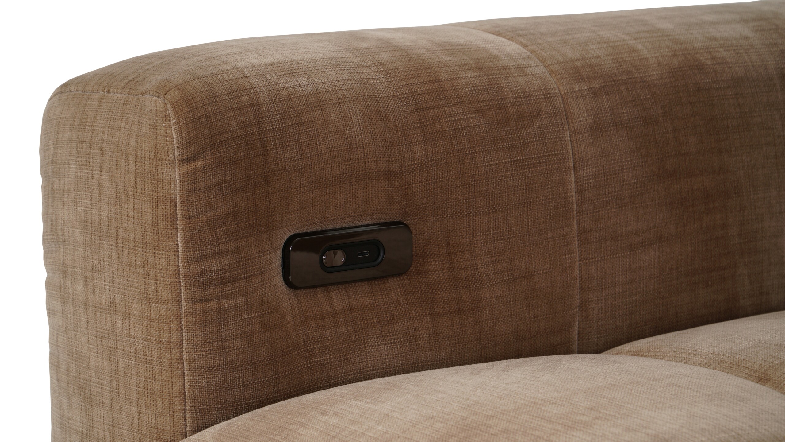 designerska sofa z szezlongiem w tkaninie strukturalnej Fargotex Golden do nowoczesnych i przytulnych wnętrz designerska sofa z szezlongiem w tkaninie strukturalnej Fargotex Golden do nowoczesnych i przytulnych wnętrz