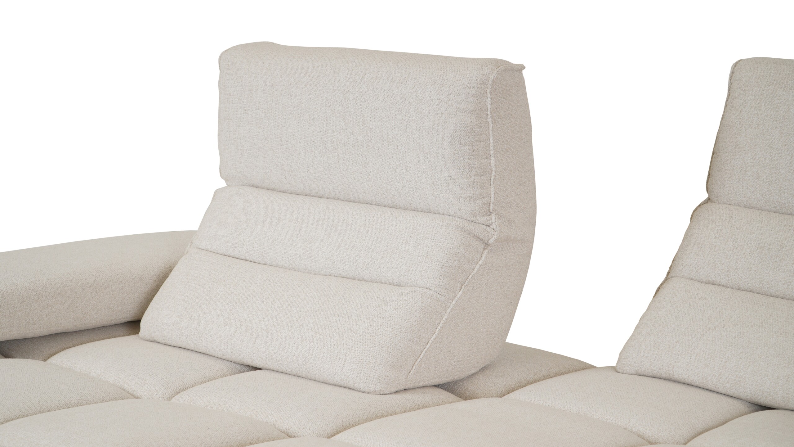 Alvito – sofa z szezlongiem do nowoczesnego salonu z regulowanymi oparciami Alvito – sofa z szezlongiem do nowoczesnego salonu z regulowanymi oparciami