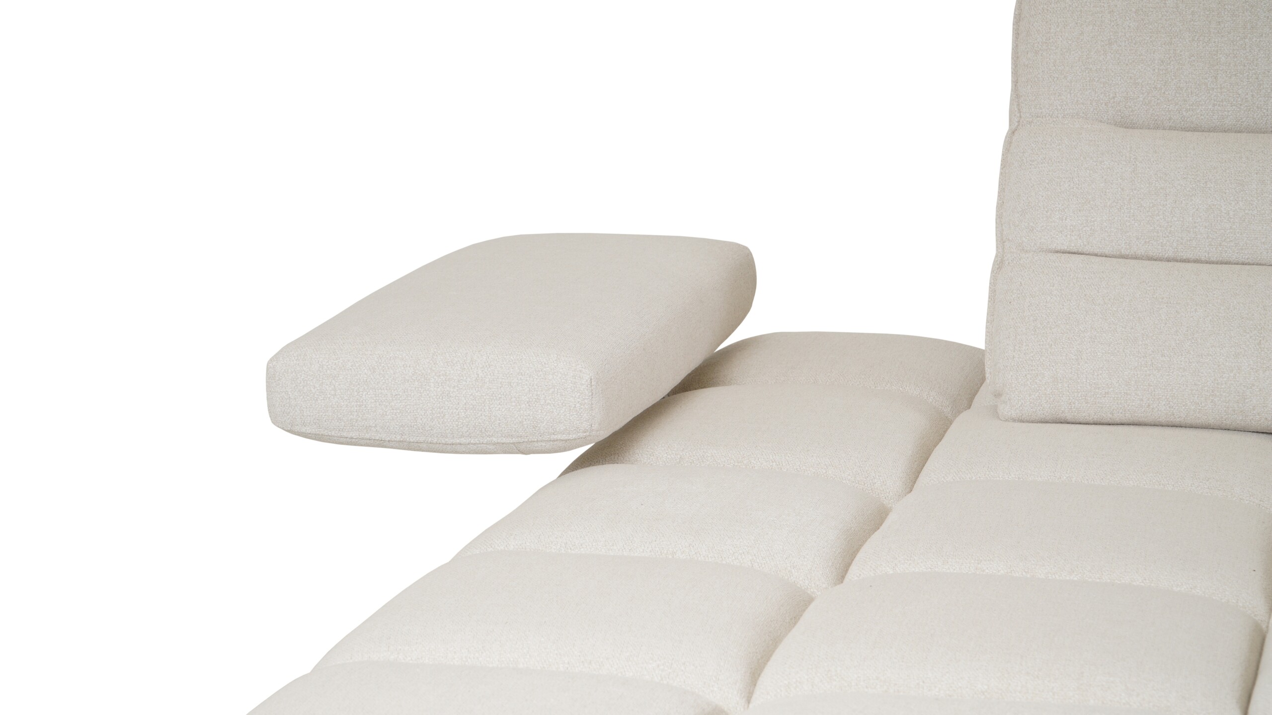 Sofa Alvito z szezlongiem w tkaninie premium, z możliwością wyboru zakresu odchylenia oparcia dla większego komfortu Sofa Alvito z szezlongiem w tkaninie premium, z możliwością wyboru zakresu odchylenia oparcia dla większego komfortu